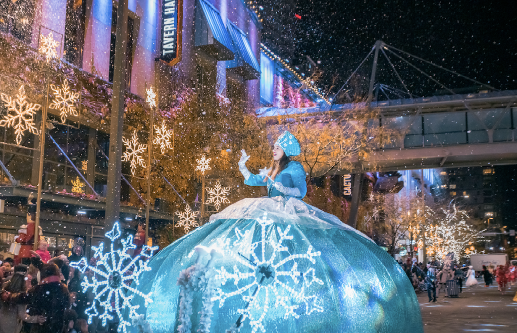 Experience the Holidays at The Collection with Snowflake Lane